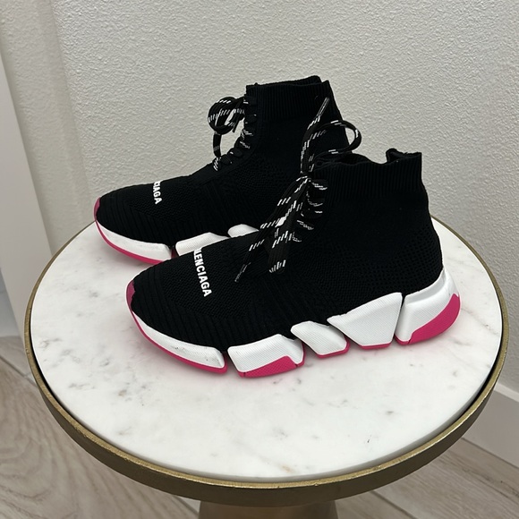 BALENCIAGA SPEED 2.0 LACE UP KNIT SOLE - Picture 2 of 6